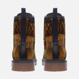 Leather Boots Animal Carved Wood Blocks