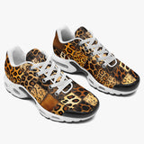 Air Cushion Sneakers Leopard Fur Grid