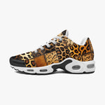 Air Cushion Sneakers Leopard Fur Grid