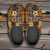 Classic Clogs Leopard Fur Grid