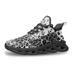 Sports Sneakers Snow Leopard Patchwork