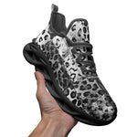 Sports Sneakers Snow Leopard Patchwork