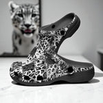 Classic Clogs Snow Leopard Patchwork