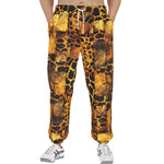 Men's Sweatpants Cheetah Patchwork Mosaics