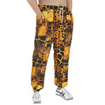 Men's Sweatpants Cheetah Patchwork Mosaics