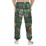 Men's Sweatpants Alligator Patchwork Print