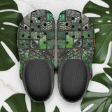 Classic Clogs Alligator Patchwork Print