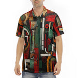 Men's Polo Shirt Modern Art