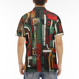 Men's Polo Shirt Modern Art