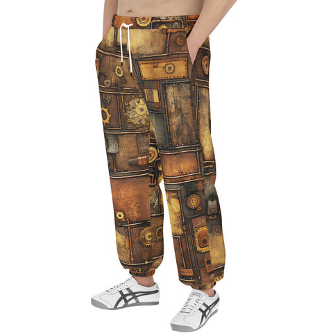 Men's Sweatpants Steampunk Art