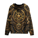 Men's Zip Up Hoodie Steampunk Art