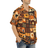 Hawaiian Shirt African Art Pattern