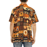 Hawaiian Shirt African Art Pattern