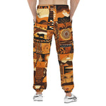 Men's Sweatpants African Art Pattern