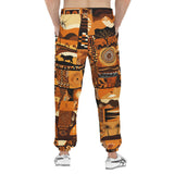 Men's Sweatpants African Art Pattern
