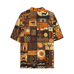 Hawaiian Shirt African Art Pattern