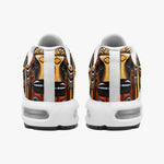 Air Cushion Sneakers African Wooden Art