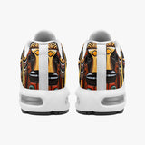 Air Cushion Sneakers African Wooden Art