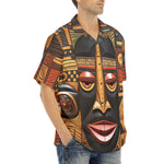 Hawaiian Shirt African Wooden Art