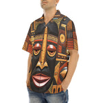 Hawaiian Shirt African Wooden Art