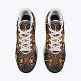 Air Cushion Sneakers African Wooden Art