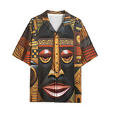 Hawaiian Shirt African Wooden Art