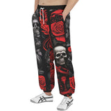 Men's Sweatpants Gothic Skulls and Roses