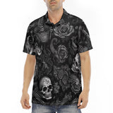 Men's Polo Shirt Gothic Style