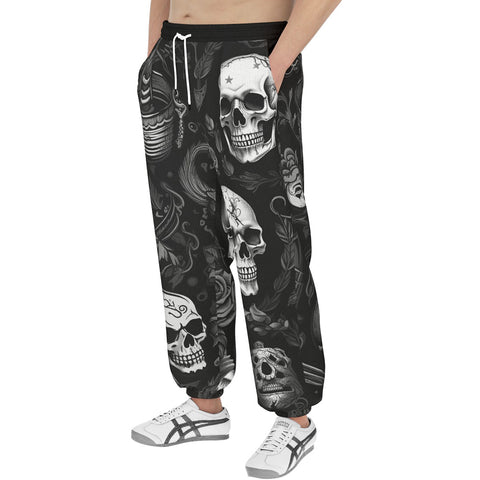 Men's Sweatpants Gothic Style