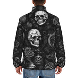 Down-Padded Puffer Jacket Gothic Style