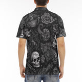 Men's Polo Shirt Gothic Style