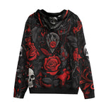 Men's Zip Up Hoodie Gothic Art