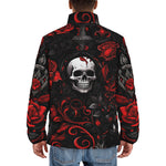 Down-Padded Puffer Jacket Gothic Art