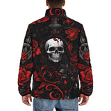 Down-Padded Puffer Jacket Gothic Art