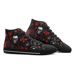 High-Top Canvas Shoes Gothic Art