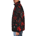 Down-Padded Puffer Jacket Gothic Art
