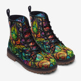 Leather Boots Psychedelic Artwork