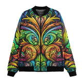 Bomber Jacket Psychedelic Artwork