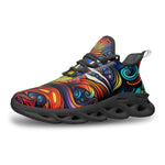 Sports Sneakers Colorful Abstract Art