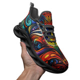 Sports Sneakers Colorful Abstract Art