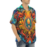 Hawaiian Shirt Colorful Abstract Art