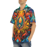 Hawaiian Shirt Colorful Abstract Art