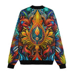 Bomber Jacket Colorful Abstract Art