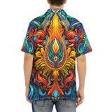 Hawaiian Shirt Colorful Abstract Art