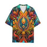 Hawaiian Shirt Colorful Abstract Art