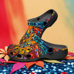 Classic Clogs Colorful Abstract Art