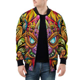 Bomber Jacket Colorful Art Abstraction