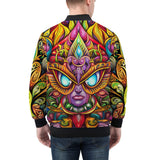 Bomber Jacket Colorful Art Abstraction