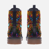 Leather Boots Colorful Art Abstraction