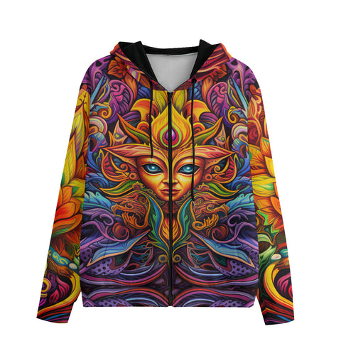 Men's Zip Up Hoodie Yoga Psychedelic Galaxy